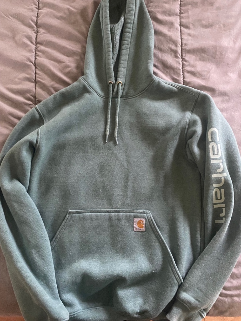 Carhartt Green Mid-weight Hoodie - XS